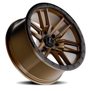 Wheel - Rough Country - Torque Pritchett - Bronze with Black Lip
